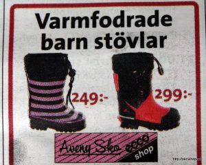 Barn stövlar