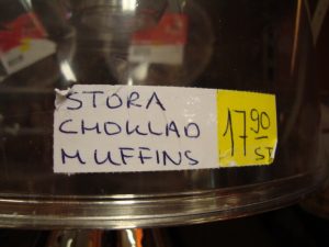Stora Choklad Muffins