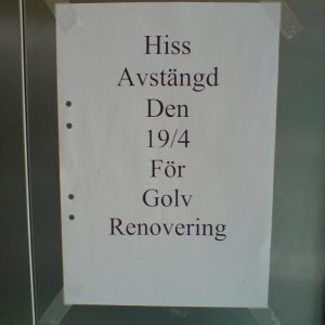 Golv Renovering