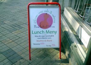 Lunch Meny
