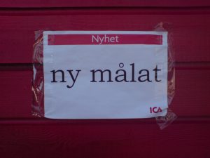Ny målat