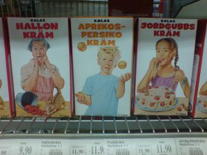 Olika sorters kräm