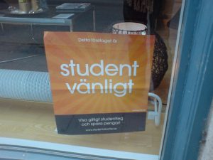 Student vänligt