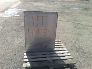 Ut hyres