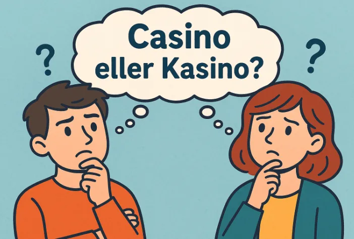 Casino eller kasino – vad är egentligen rätt
